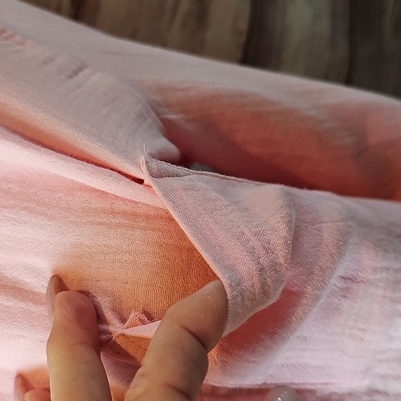 NWT J. CREW GARCON CLASSIC DOUBLE GAUZE LONG SLEEVE BUTTON-UP PINK SHIRT - Picture 3 of 15